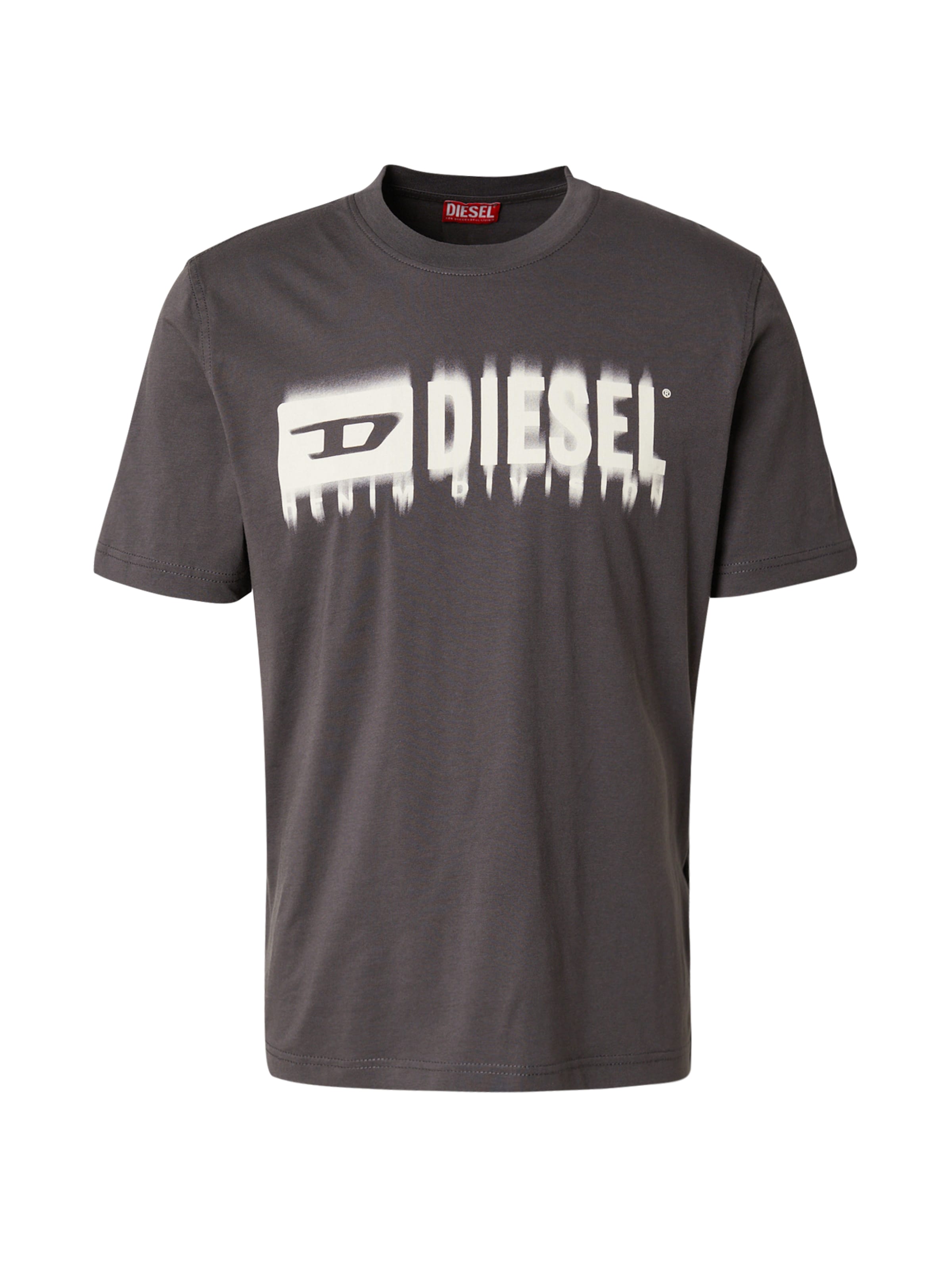 DIESEL Koszulka 'T-ADJUST-Q7' w kolorze szary: przód