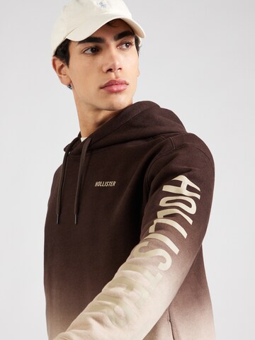 HOLLISTER Sweatshirt in Brown