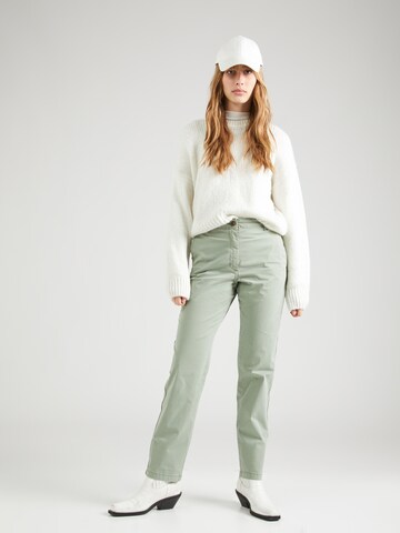 Regular Pantalon chino Marks & Spencer en vert