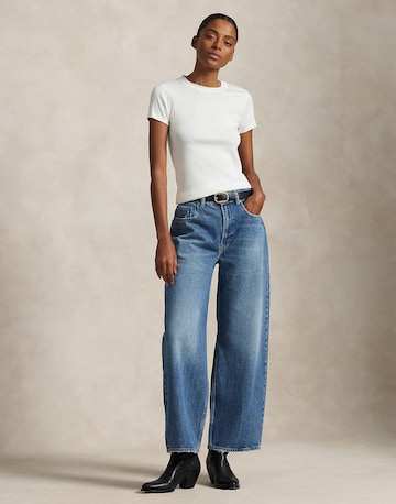 Polo Ralph LaurenWide Leg/ Široke nogavice Traperice - plava boja