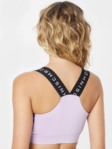 Röhnisch Bustier Sports-BH 'KAY' i lilla