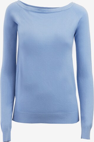 Pullover di Influencer in blu: frontale