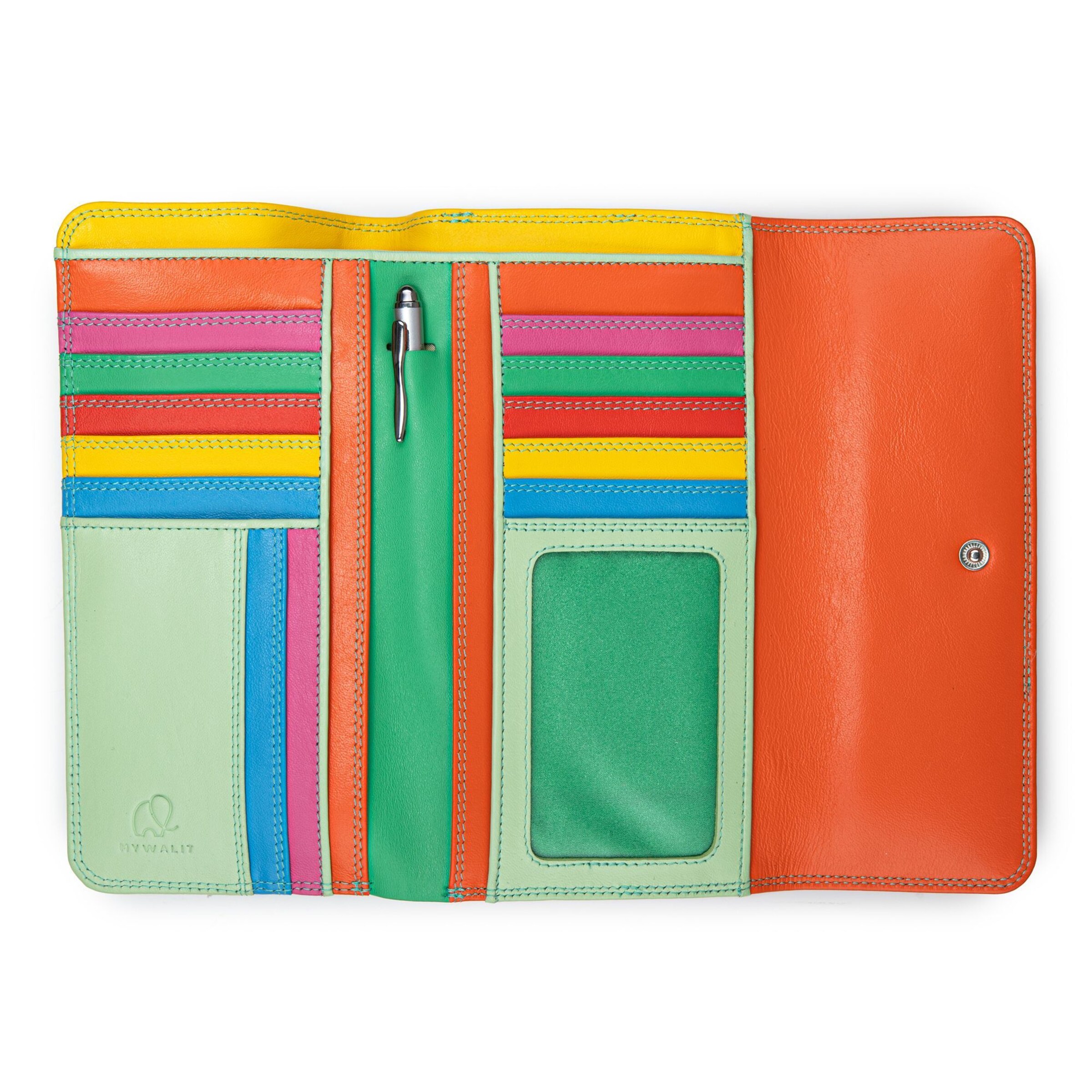 mywalit Wallet 'Tri-fold' in Green
