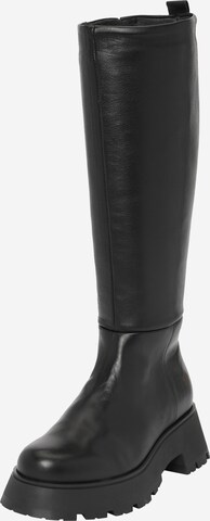 Apple of Eden - Bota 'ASTRID 1' em preto: frente