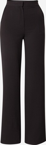 Wide Leg Pantalon Trendyol en noir : devant