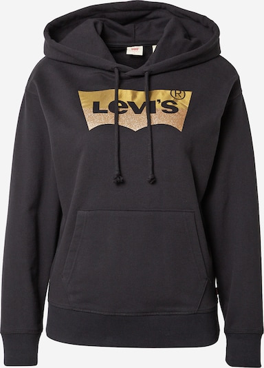 LEVI'S ® Μπλούζα φούτερ 'LSE Graphic Standard Hoo' σε χρυσό / μαύρο, Άποψη προϊόντος