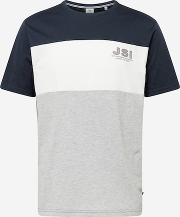 T-Shirt Jack's en bleu : devant