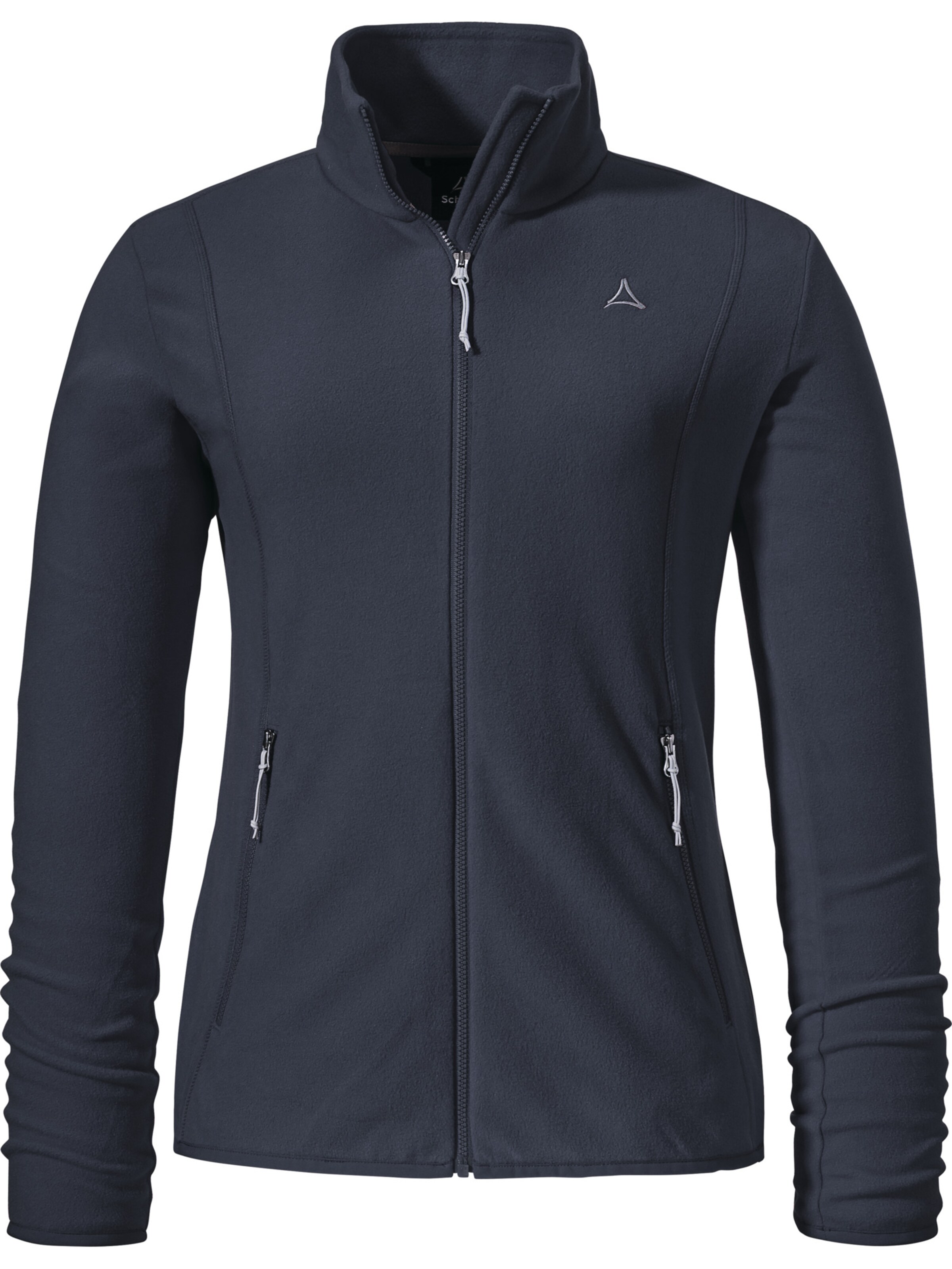Schöffel Funktionsfleecejacke 'Ash' in Schwarz: Vorderseite