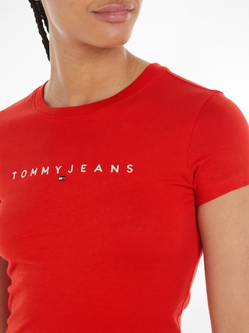 Tommy Jeans T-Shirt in Rot