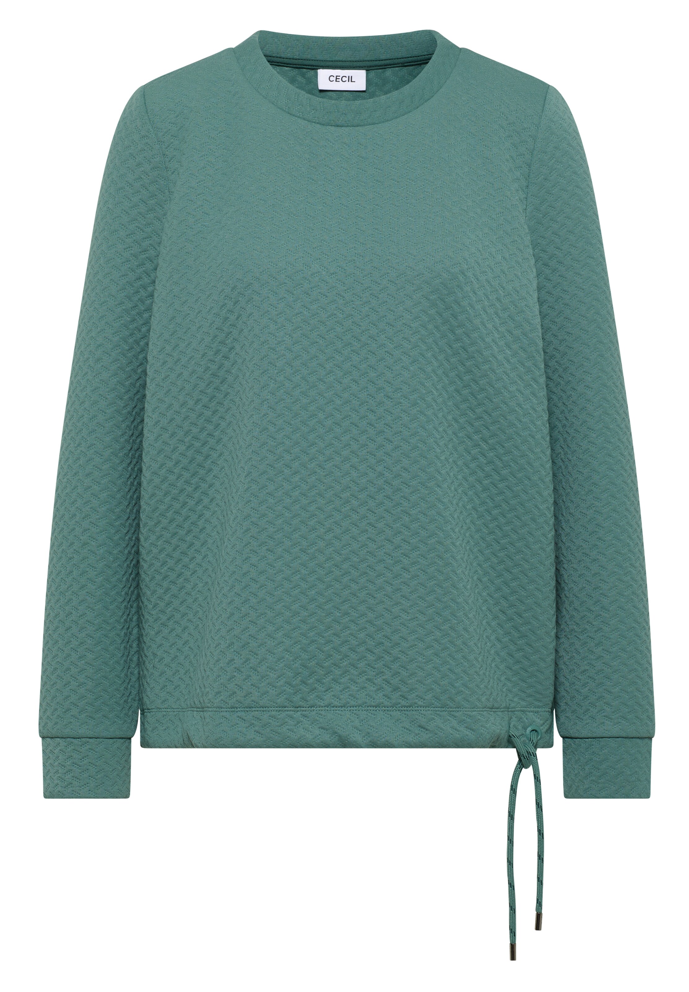 CECIL Pullover in Grün: Vorderseite