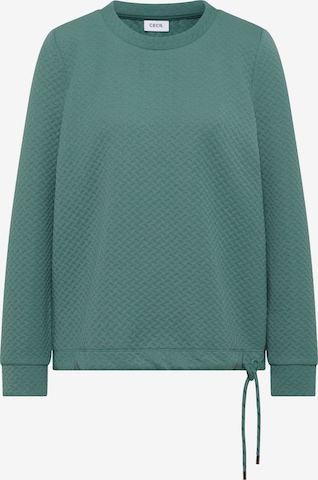 CECIL Pullover in Grün: Vorderseite