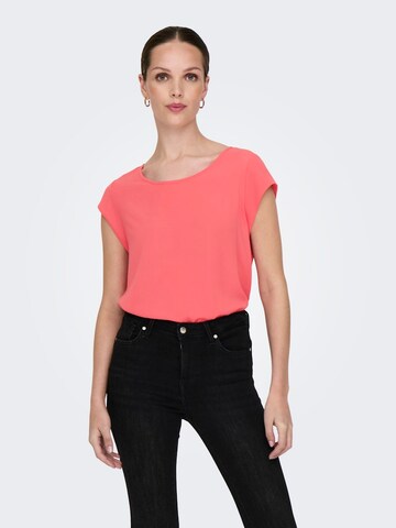ONLY Bluse 'VIC' i rød: forside