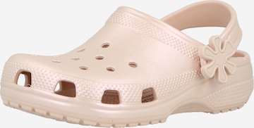 rožinė Crocs Atviri batai 'Classic Pearl Shine': priekis