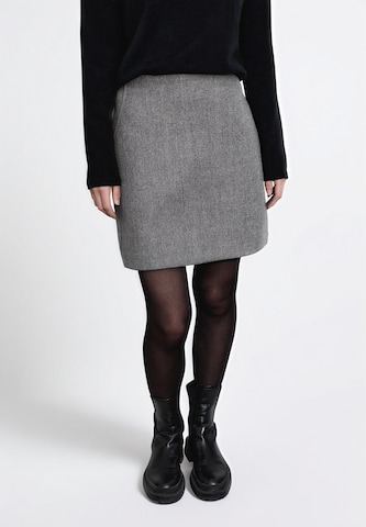 Street One Studio Skirt in Grey: front