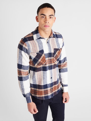 Gabbiano - Regular Fit Camisa em azul: frente