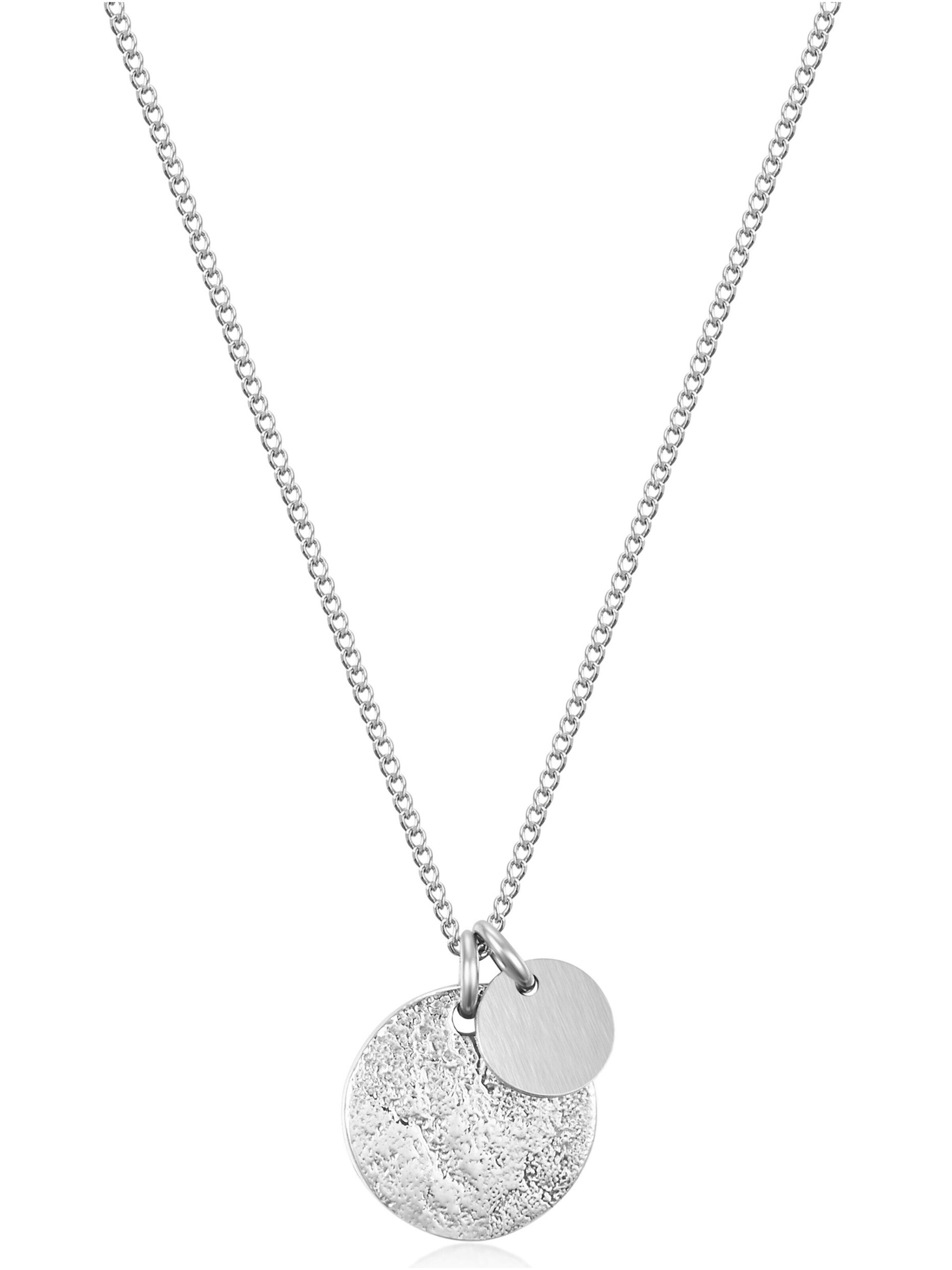 day berlin Necklace 'Brushed' in Silver