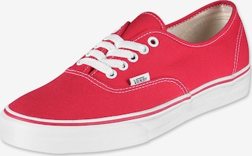 VANS Platform trainers ' Authentic ' in Red: front