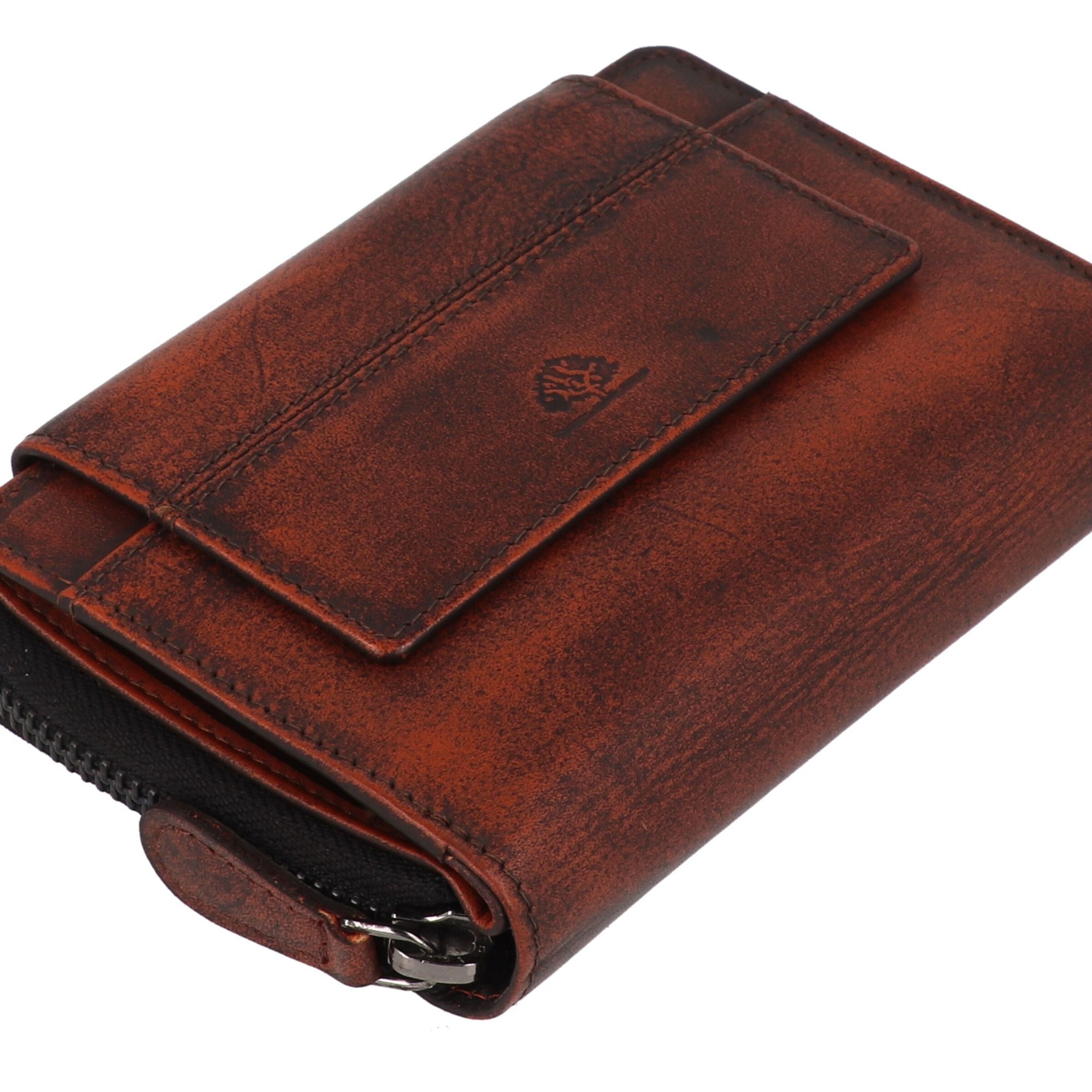 GREENBURRY Wallet 'Distressed' in Orange