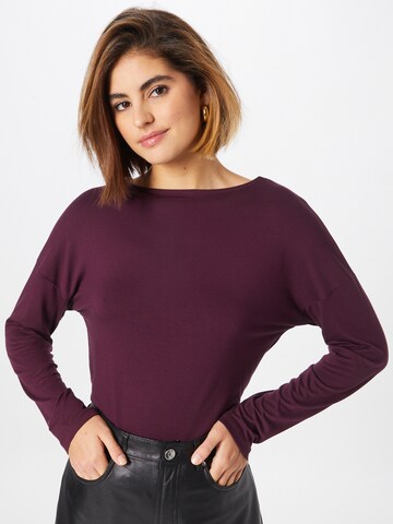 T-shirt Karen Millen en violet : devant