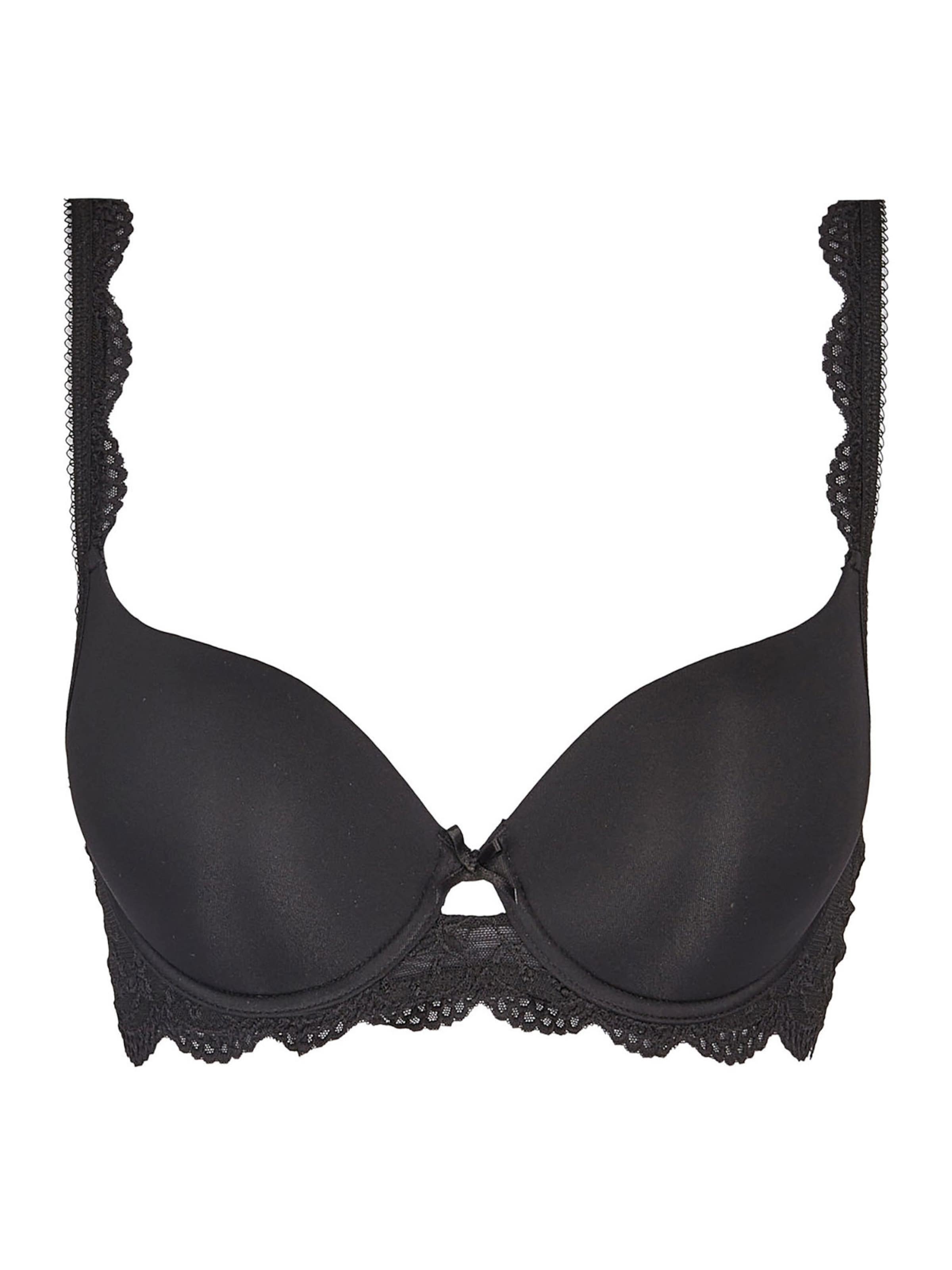 Nina von C. Bra 'Silver Edition' in Black: front