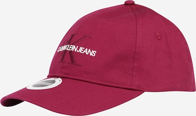 Calvin Klein Jeans Pet in de kleur Karmijnrood / Wit, Productweergave