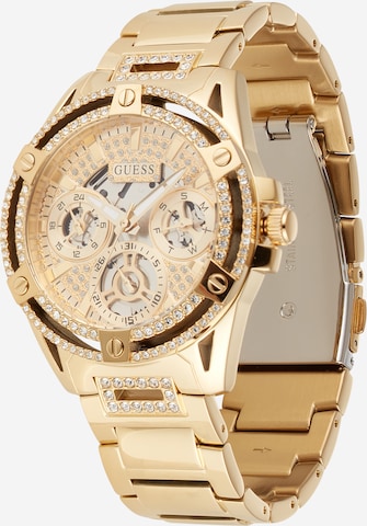 GUESS Uhr in Gold: predná strana