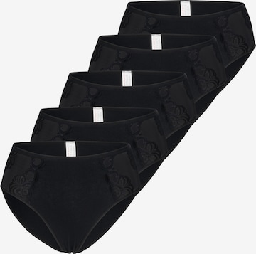 Nina von C. Panty 'Basic' in Black: front