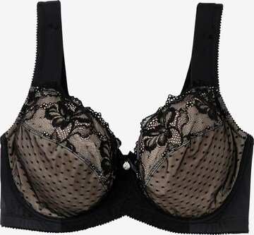 SHEEGO Bra in Black: front