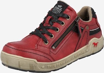 MUSTANG Sneakers low i rød: forside