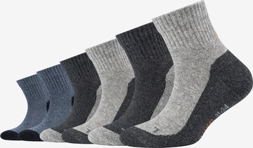 camano Athletic Socks in Blue: front