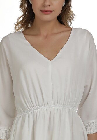 Robe-chemise DreiMaster Klassik en blanc