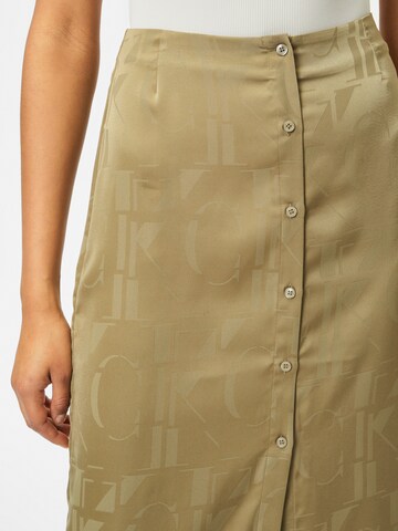 Calvin Klein Jeans Spódnica w kolorze beżowy