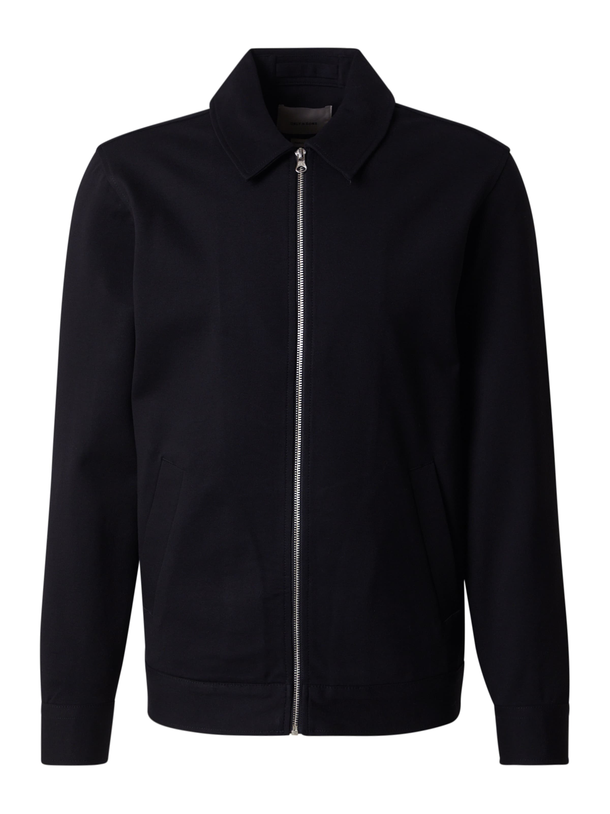 Only & SonsPrijelazna jakna 'ONSJakes' - crna boja: prednji dio