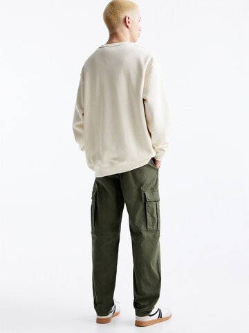 Regular Pantalon Pull&Bear en vert