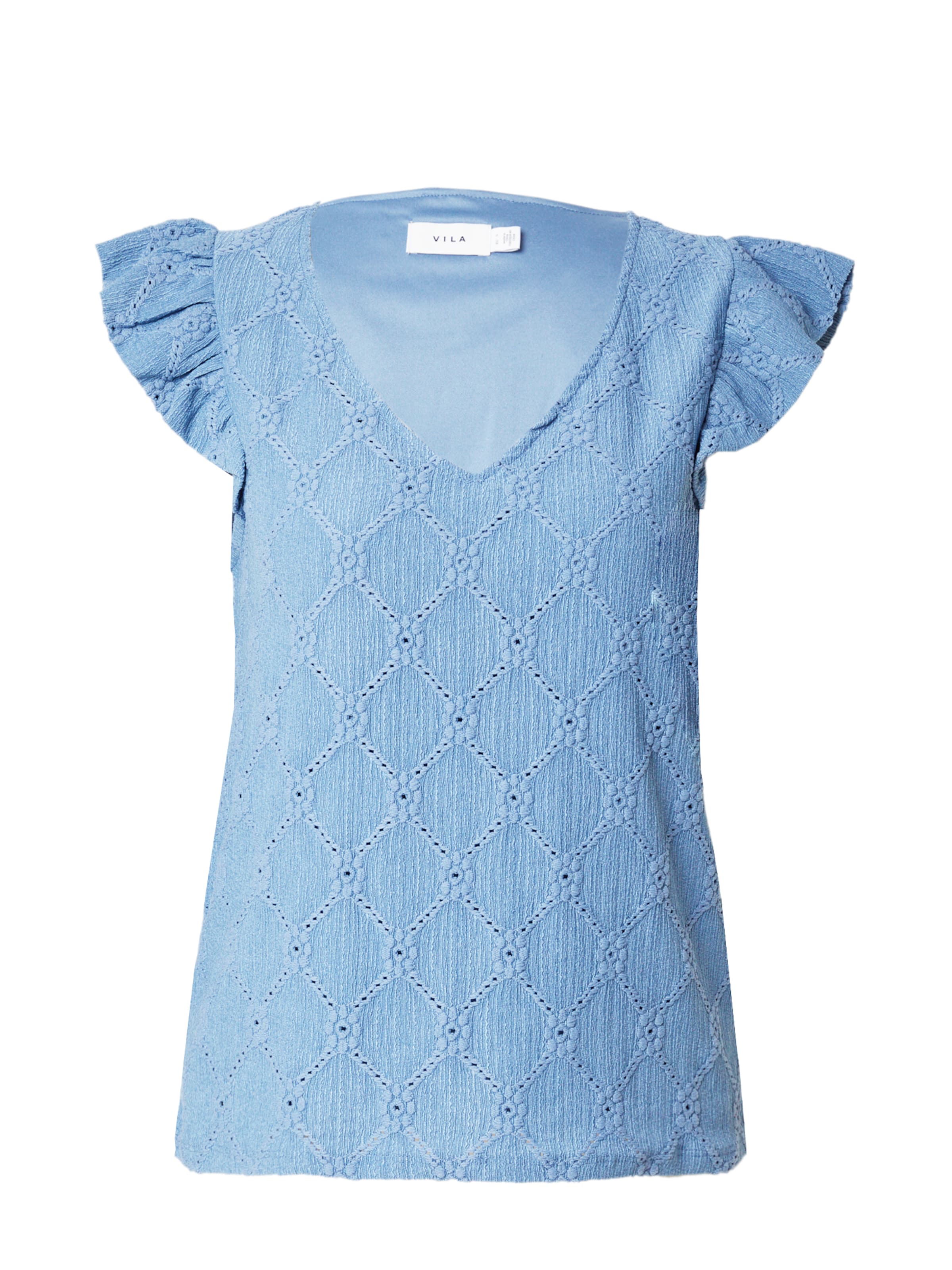 VILA Blouse 'Delea' in Blue: front