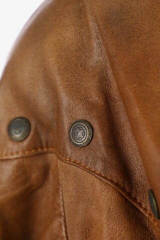 Vintage Lederjacke M in Braun