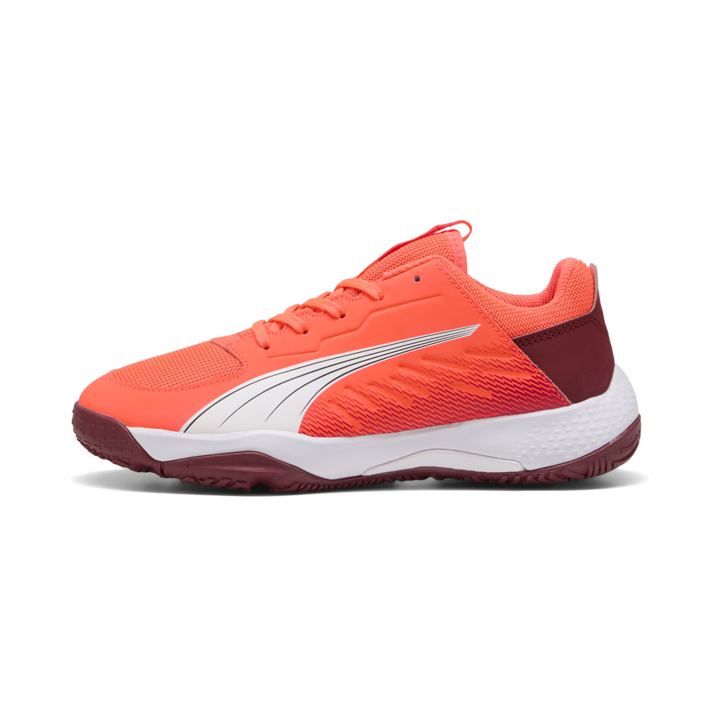 Baskets PUMA en rouge : devant