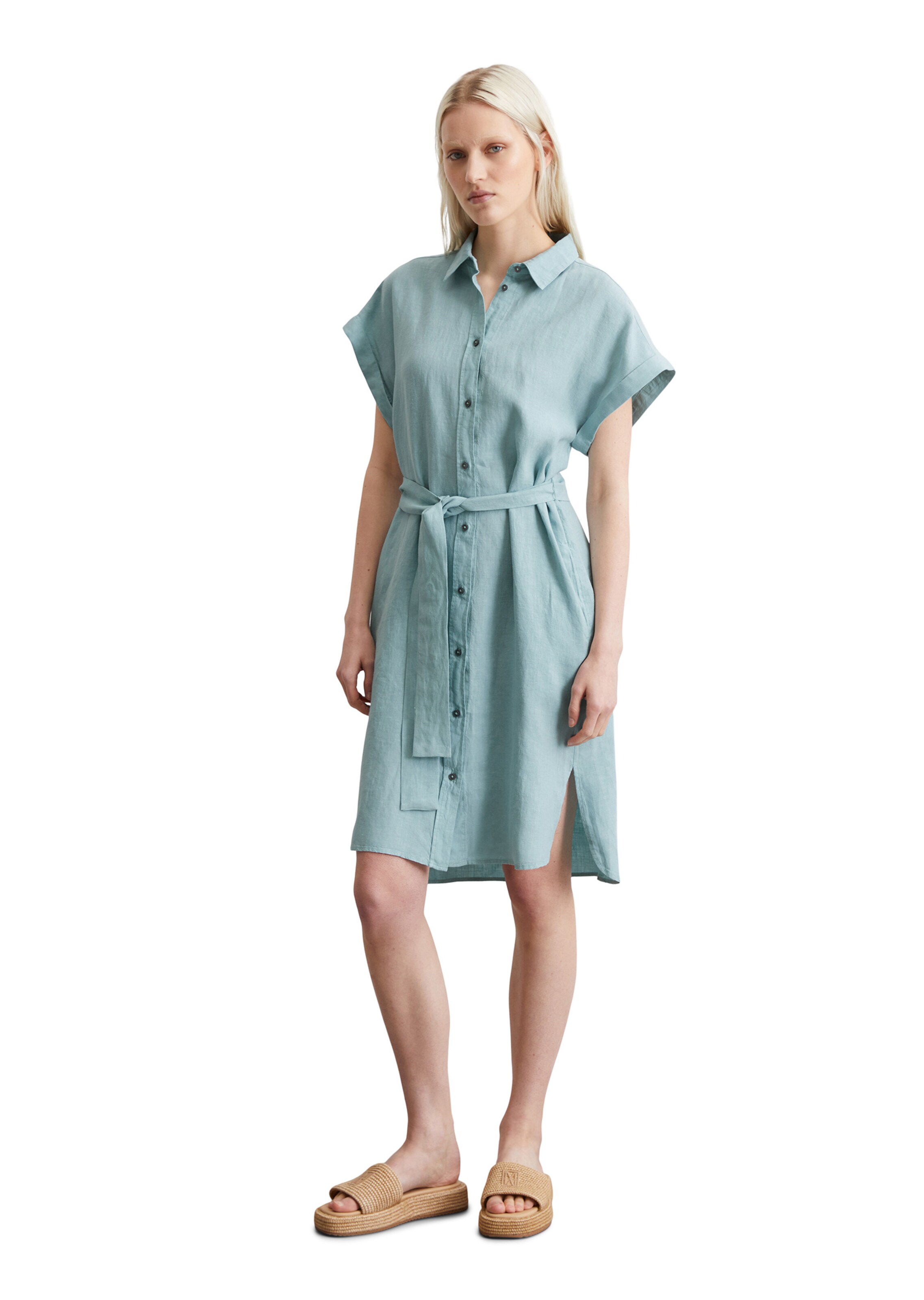 Marc O'Polo Shirt dress in Green