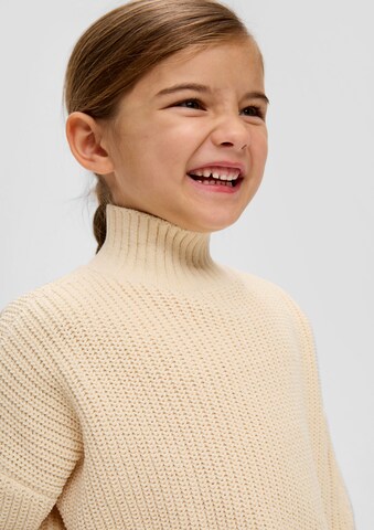 s.Oliver Sweater in Beige