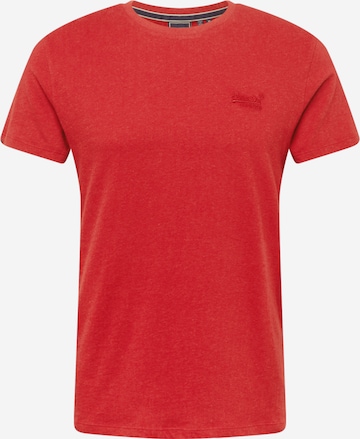 Superdry Shirt in Rood: voorkant