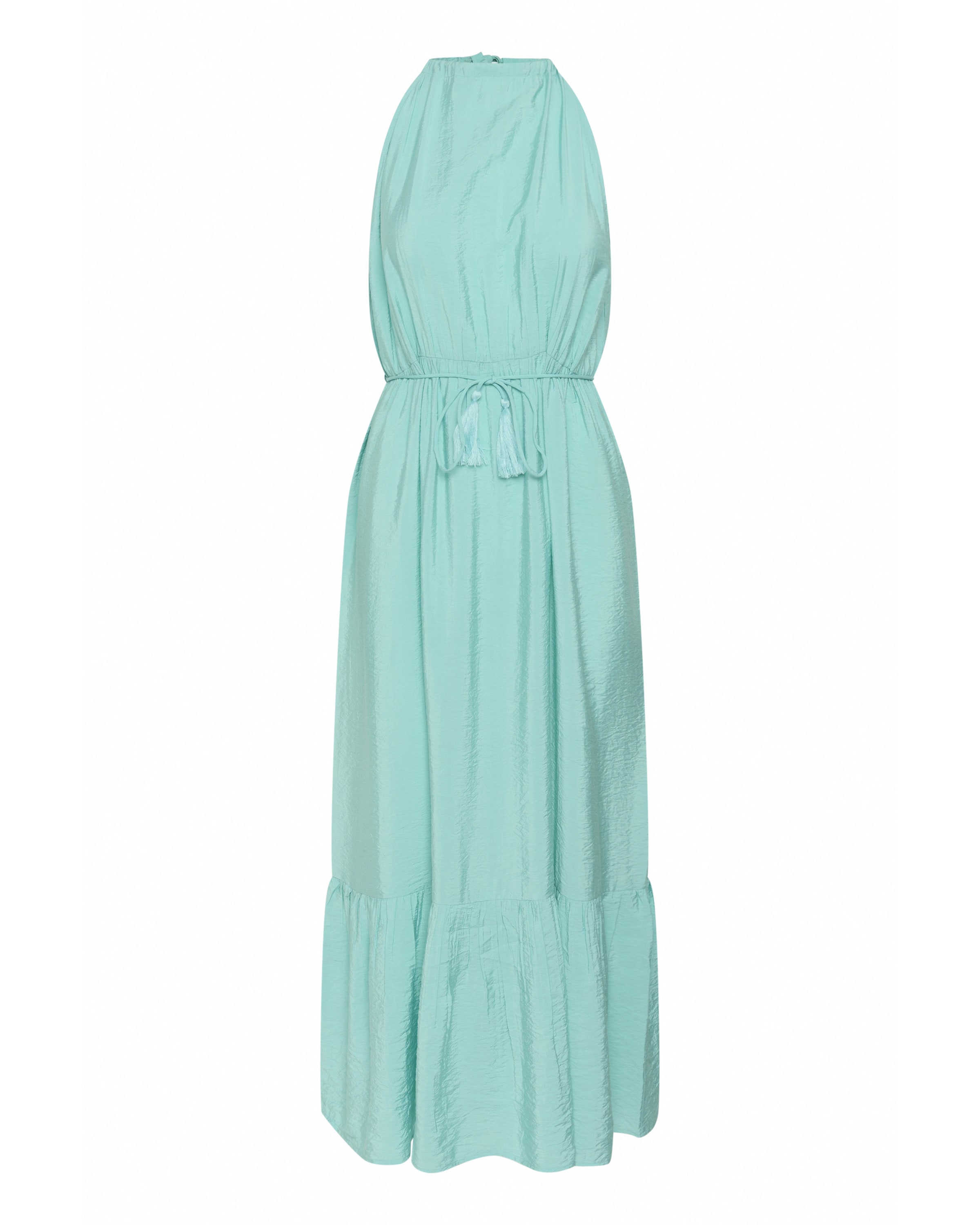 Cream Jurk 'Elora' in de kleur Aqua, Productweergave