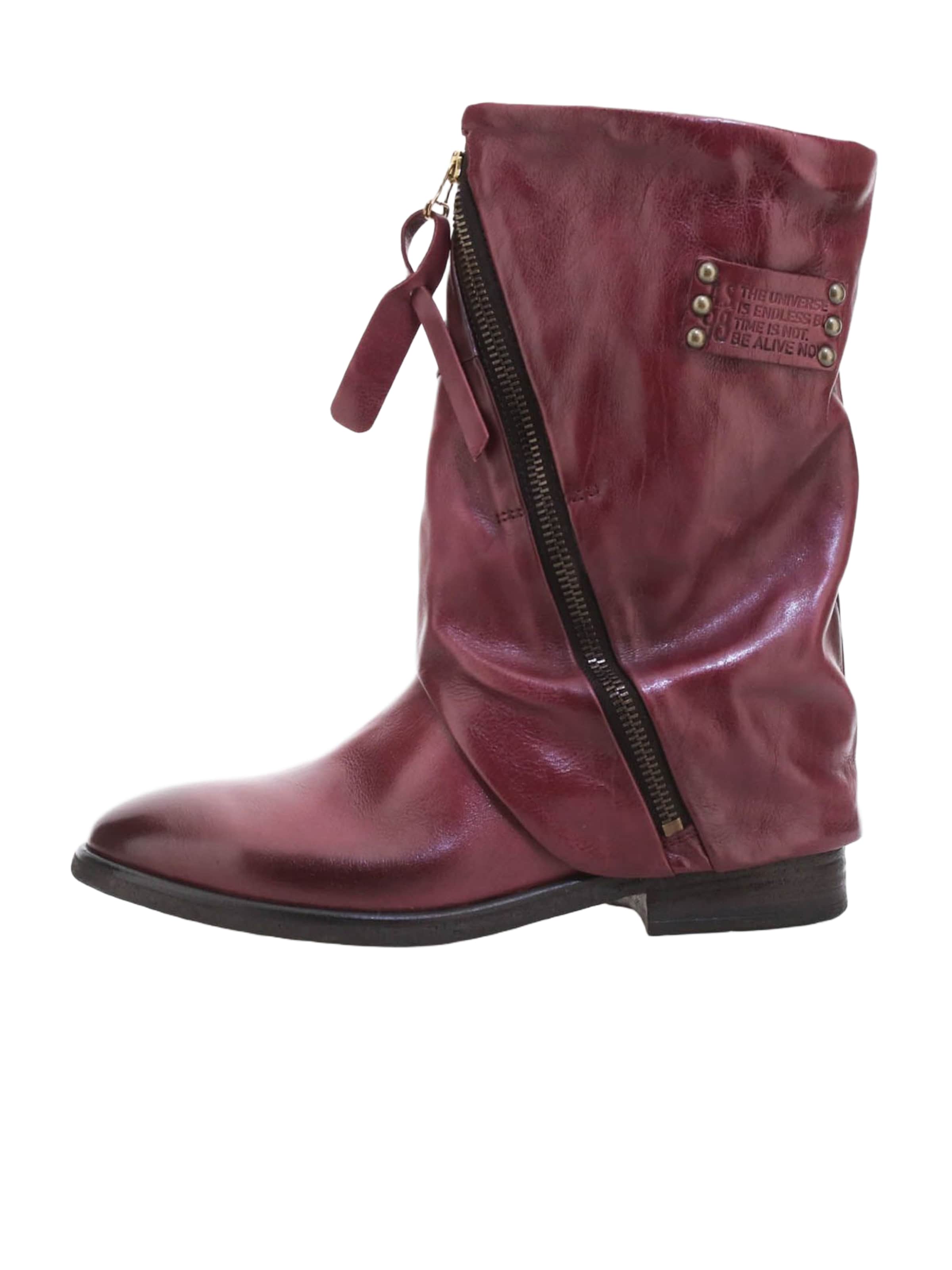 Bottes de cowboy A.S.98 en rouge : devant