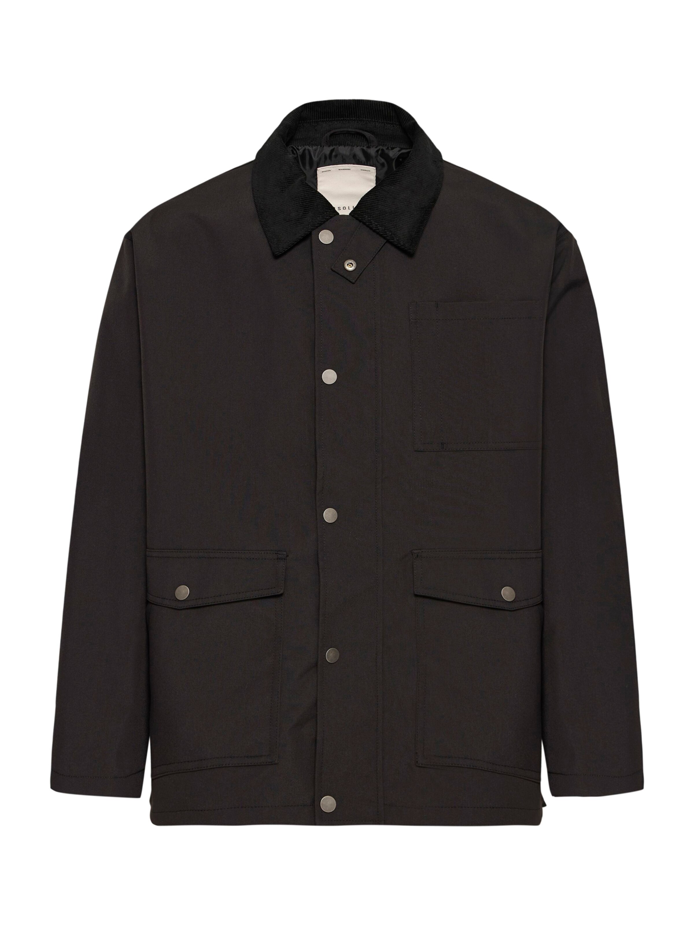 !Solid - Chaqueta de entretiempo en marrón: frente