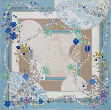 Sciarpa ' MIRROR OF DREAMS' di Roeckl in blu: frontale