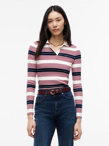 Tommy Jeans - Camisa em branco: frente