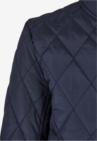 Urban Classics Between-Season Jacket 'Diamond' in Blue