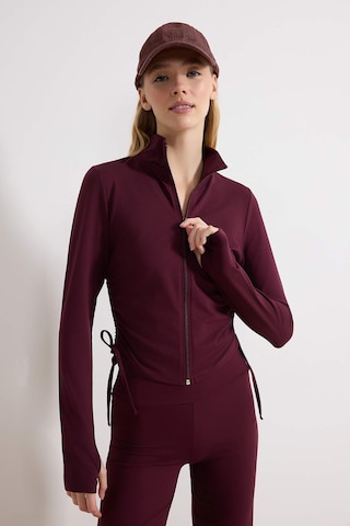 Cardigan Trendyol en violet : devant