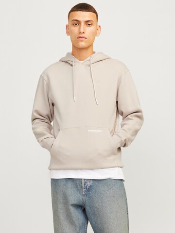 JACK & JONES - Sweatshirt 'JJELegacy' em bege: frente