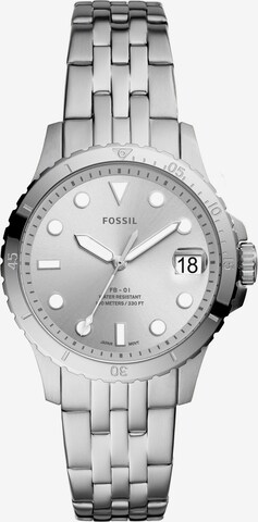 Ceas analogic de la FOSSIL pe argintiu: față