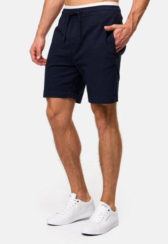 INDICODE JEANS Regular Broek ' Margera' in Blauw